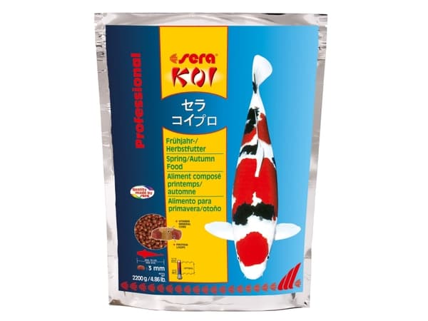 Sera Koi Professional Spring/Autumn Food 2,200 g - erikoisruokinta