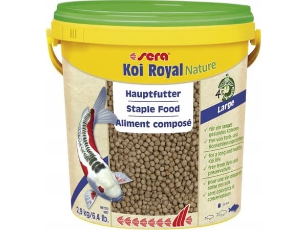 Sera Koi Royal Large 21 l, granulat - pokarm postawowy dla Koi