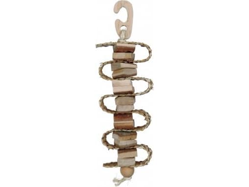 Trixie Natural Living legetøj med halml, 21 cm