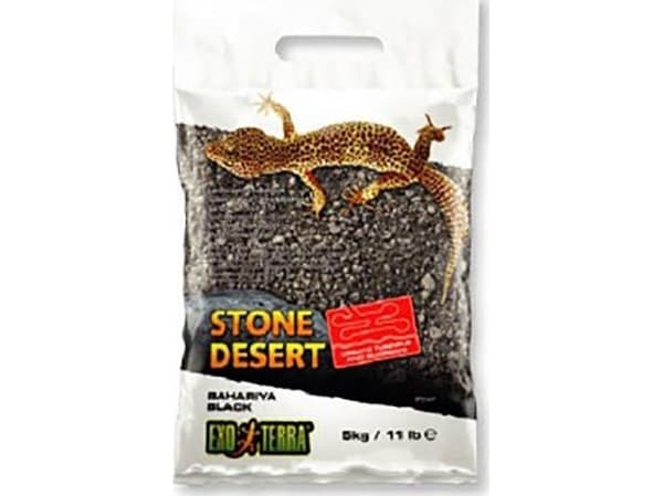 Exo Terra Exo Terra Stone Desert Substrat, Black Desert, 20 kg