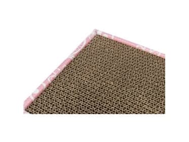 Trixie Scratching cardboard with toys, 48 × 25 cm, pink