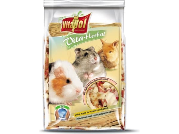 Vita Herbal for gnagere og kaniner, epleblanding, 100g, 4stk/disp