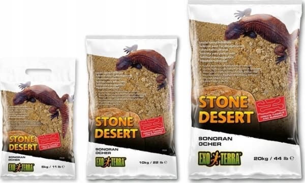 Exo Terra Exo Terra Stone Desert Substrat, Oker Desert, 20 kg