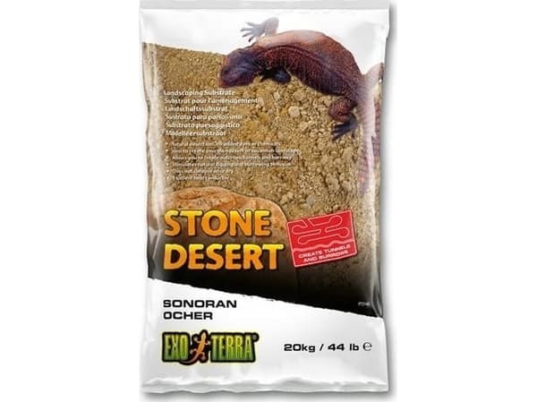 Exo Terra Exo Terra Stone Desert Substrat, Oker Desert, 20 kg