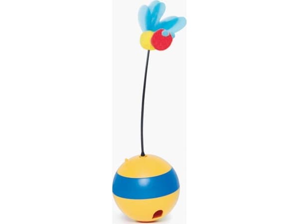 Catit Play "Spinning Bee" godisleksak för katter, med laser