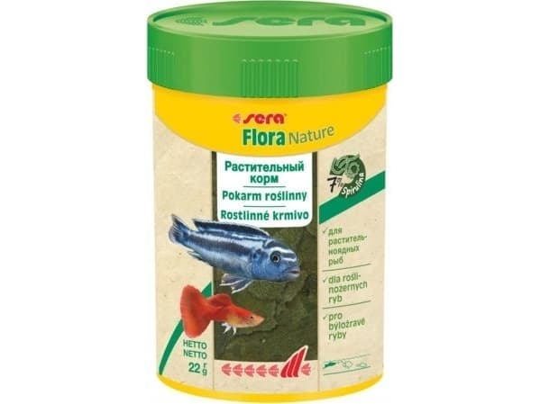 Sera Flora Nature 100 ml, hiutaleet - premium-ruoka