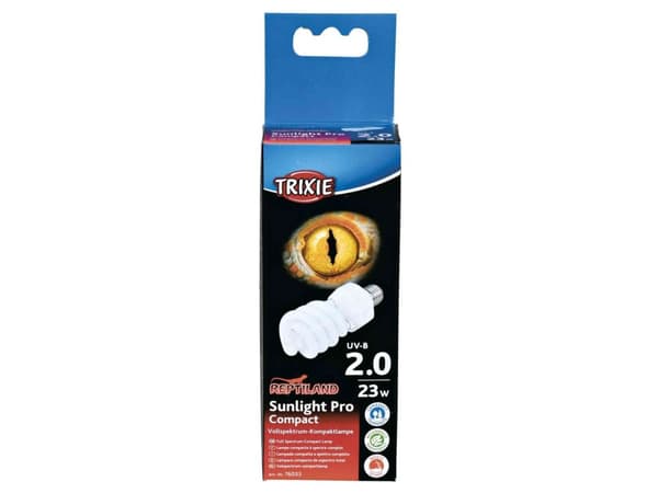 Trixie Lampe Sunlight Pro Compact 2.0 UV – Kompakt 23W