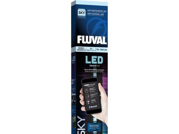 Fluval ljusramp Fluval AquaSky LED 2.0 21W, 75-105cm
