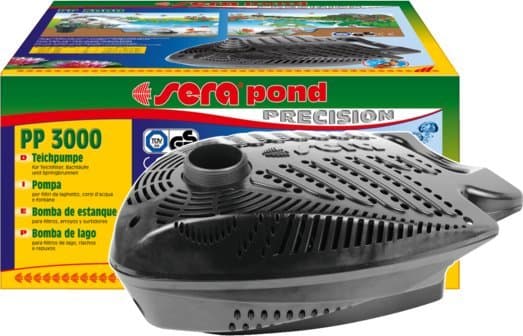 sera PP 3000, Luftpumpe, Svart, TÜV, GS, CE, 230 V, 50 Hz