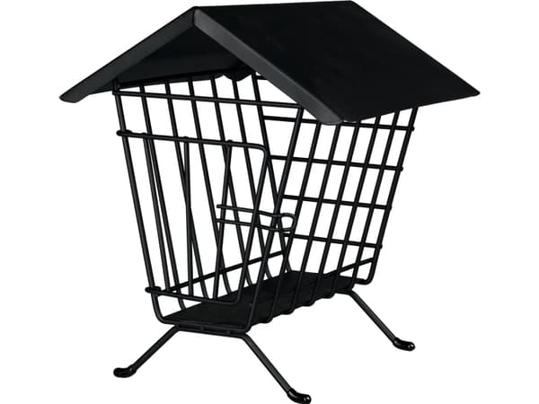 Trixie Stående høhæk,, metal, 20×23×20 cm, sort