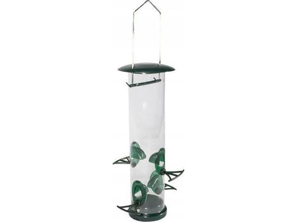 Garden&Fun Fågelmatare, plast, hängande,13x13x40cm
