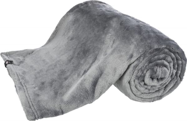 Trixie Kimmy tæppe, plush, 150 × 100 cm, grå