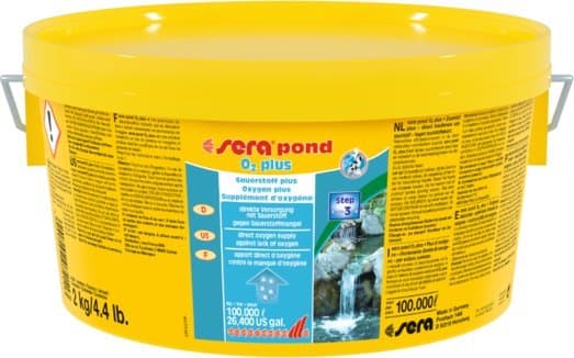 sera pond O2 plus, Dam oksygentilførsel, 100000 L, 2 kg