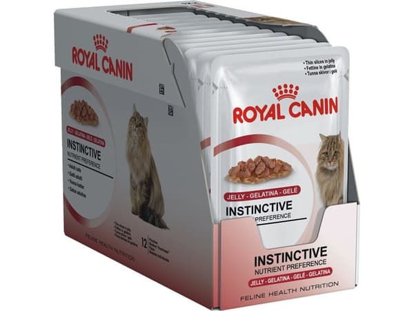 Royal Canin FHN Instinctive i gelé - våtfoder för vuxna katter - 12x85g