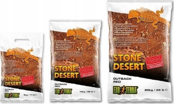 Exo Terra Exo Terra Stone Desert Substrat, Red Desert, 10 kg