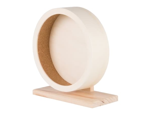 Trixie Hamsterhjul i træ, ø 21 cm