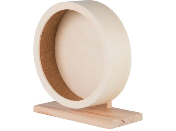 Trixie Hamsterhjul i træ, ø 21 cm