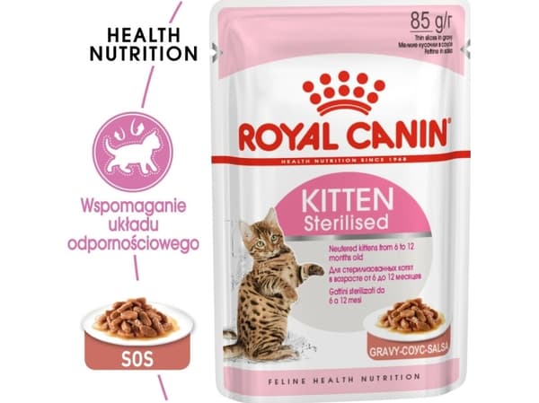 Royal Canin Sterilised Gravy 12x85g