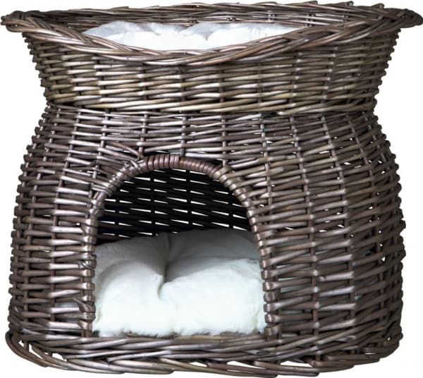 TRIXIE 2873, Lemmikkiluola, Sisätiloissa, Kissa, Harmaa, Valkoinen, Kuvio, Käsinpesu