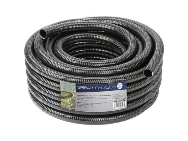 Fiap SpiralTube Active 25, 25 m, Sort, Hageslange, PVC, 60 °C, 2,5 cm