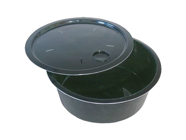 Fiap 2683, Fontänskål, Svart, Plast, 670 mm, 370 mm, 4,8 kg