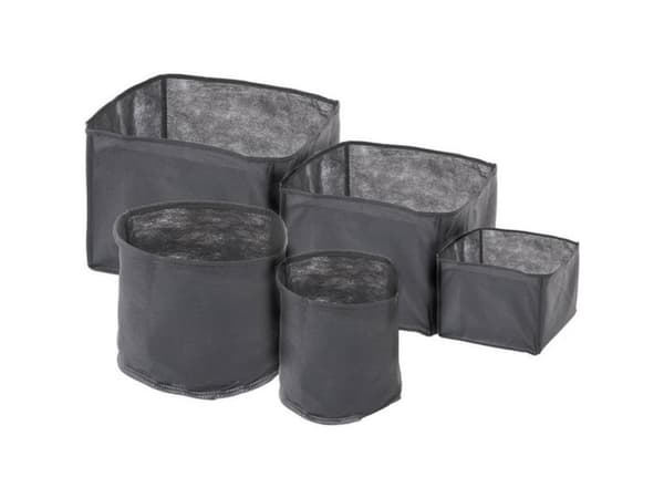 Fiap 2661, Vannkurv (dam), Stoff, Svart, 150 mm, 10 g, 15 cm