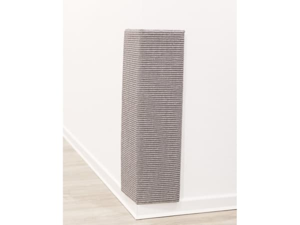Trixie Raapimispylväs XXL seinille/kulmiin, harmaa, 38 × 75 cm