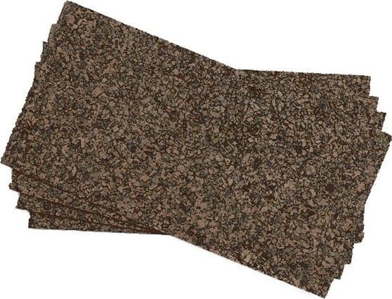 Terra Natura Terrarium bakgrunn, mørk korkplate 100x50x2 cm (opprinnelsesland: Portugal)