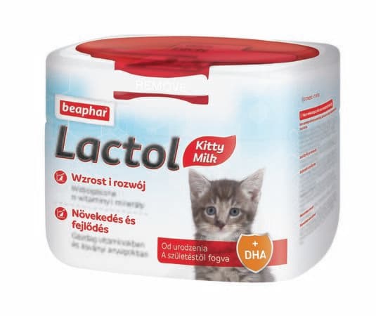 Beaphar LACTOL Kitty Milk, Katt, Puder, Allmän hälsa, Junior, Omega-3, Burk