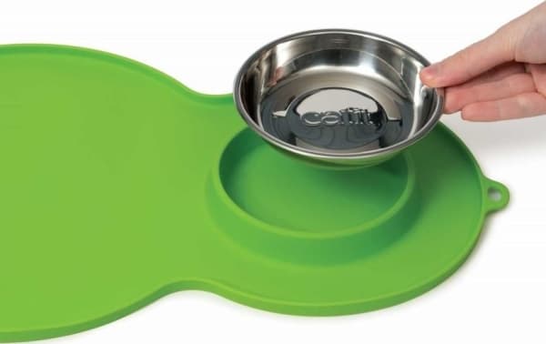 Catit CATIT Silikonmatta Peanut, grön 46x29cm