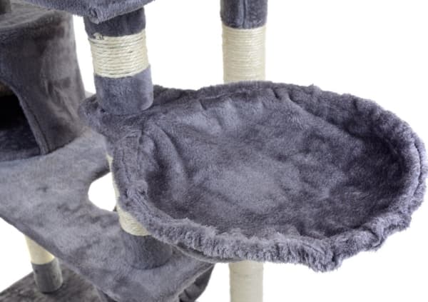 Funfit Cat skrapestolpe med hengekøye (1950)