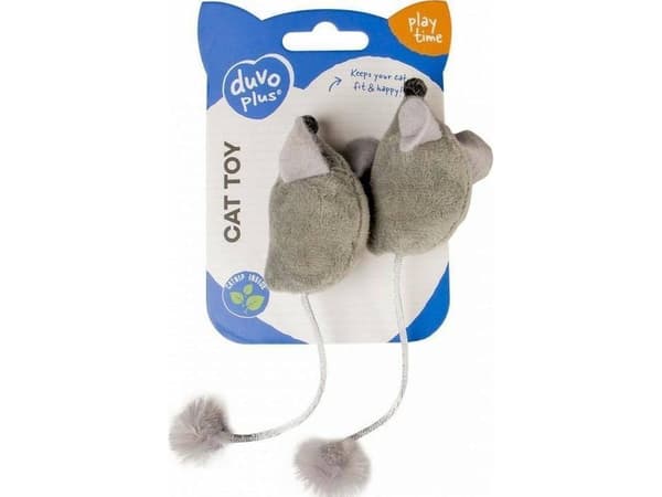 DUVO+ DUVO+ MICE CAT WITH TOGGLE 16.5x5x4cm 12082