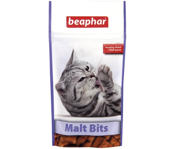 Beaphar Malt Bits - kattelegetøj mod pilobezoarer - 150 g