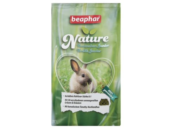 Beaphar Nature, Granuler, 750 g, Kanin, Vitamin A, Vitamin B1, Vitamin B12, Vitamin B2, Vitamin B6, Vitamin B9 (folic acid), Vitamin C,..., Kalsium,