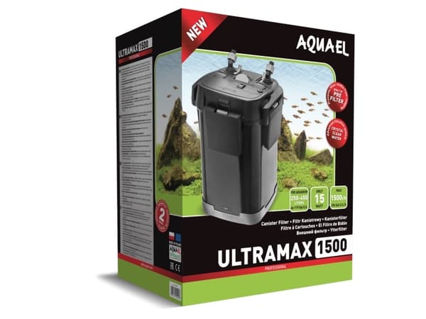 Aquael 120665 aquarium filter, Ultramax 1500