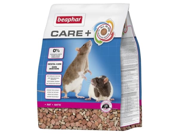 Beaphar Care+, Granuler, 1,5 kg, Rotte, Vitamin E, Veske