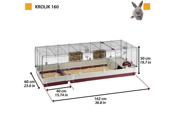 FERPLAST Krolik 160 - Bur