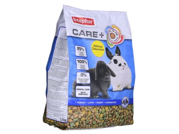 Beaphar Care+ kaninfoder til kaniner - 1,5 kg