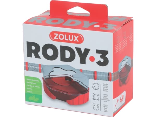 ZOLUX RODY3 toilet, red color