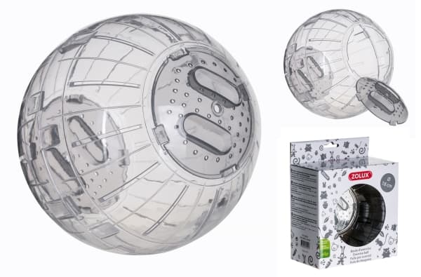 ZOLUX Exercise ball 18 cm, color: gray