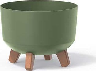 Prosperplast GRACIA STANDARD blomsterpotte, diameter 24cm - jordgrønn