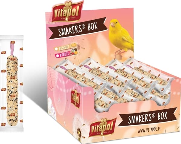 Vitapol SMAKERS BOX FOR CANARY 12kpl/laatikko