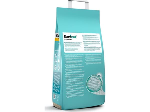 Cat litter Sanicat Clumping, litter, for cats, bentonite, odorless, 8l, clumping
