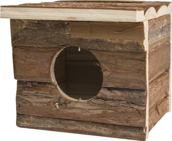 Panama Pet Rodent House, tre, 15x13x14cm