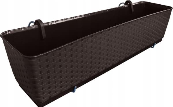 Prosperplast Blomsterpotte med kroker Ratolla Case DRL600PW umbra