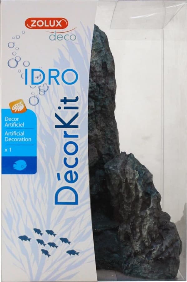 Zolux ZOLUX Aquatic decoration IDRO KIT BLACK STONE S
