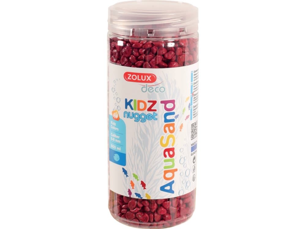 Zolux Litter Aquasand Kidz Nugget red 500ml