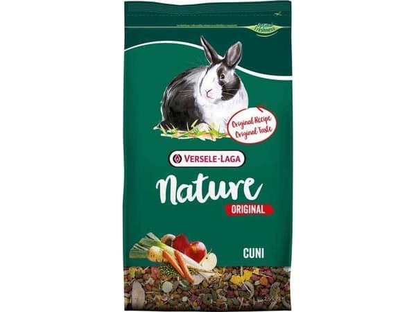 VERSELE LAGA Nature Original Cuni - Foder til miniaturekaniner - 2,5 kg