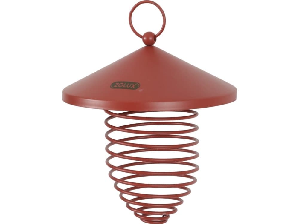 ZOLUX Small spiral for fatty balls with a cap, color: brick-red