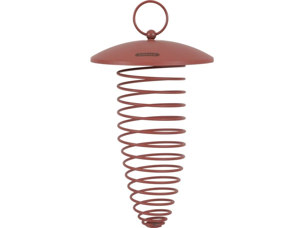 ZOLUX Large spiral for fat balls with a cap, brick-red color
